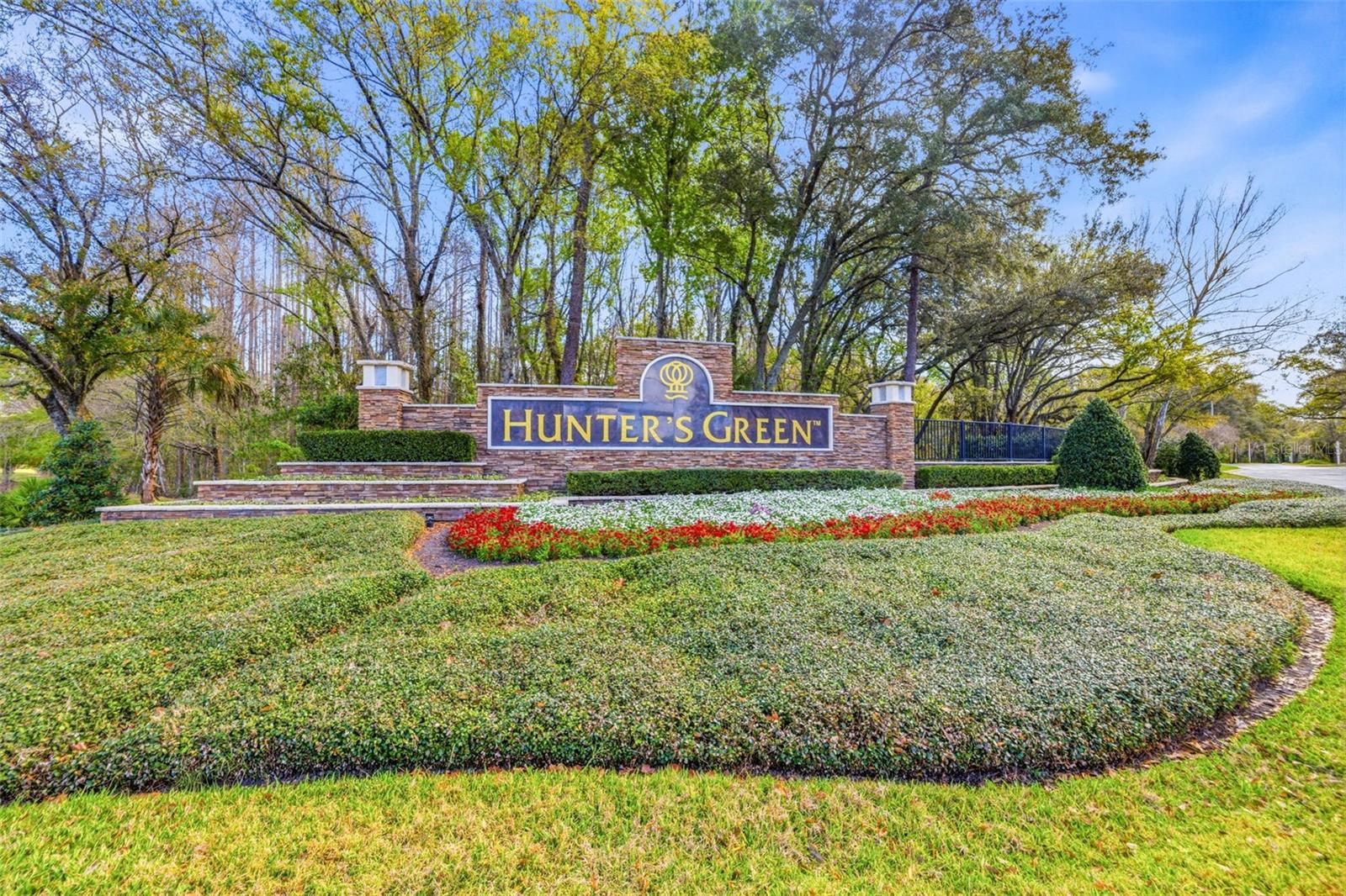 Hunters Green Main Entrance