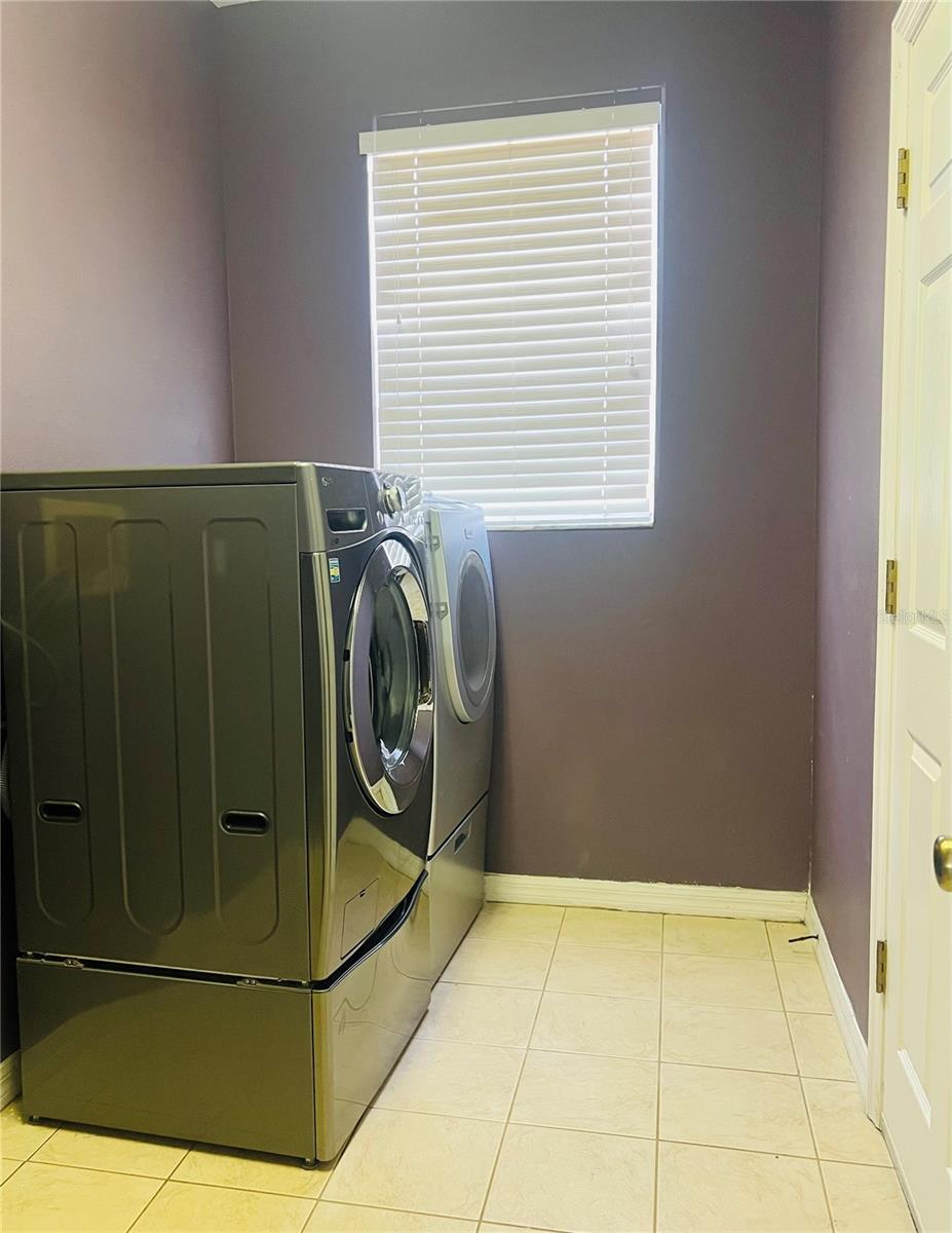 INSIDE LAUNDRY ROOM