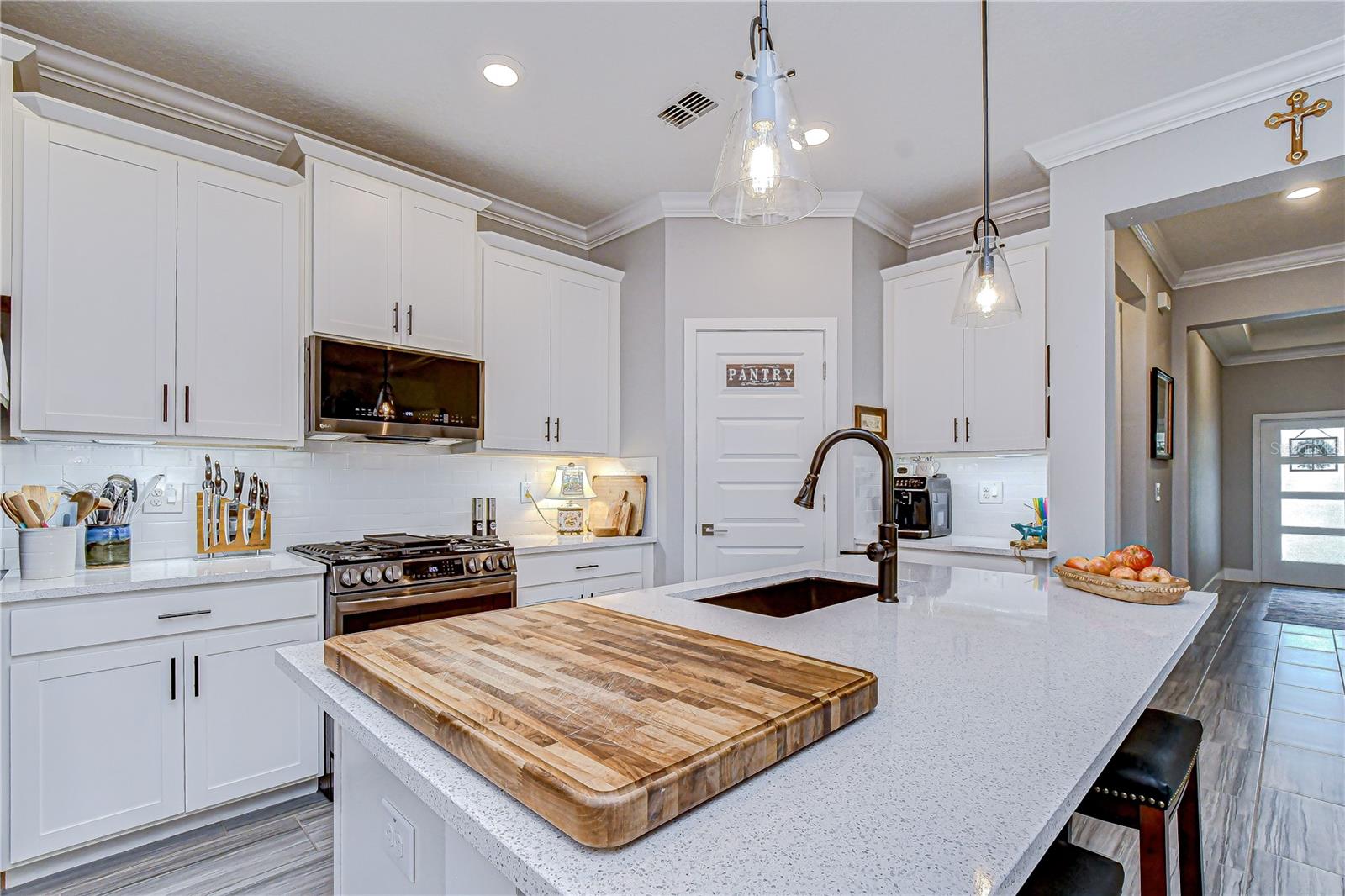 Chef-inspired kitchen featuring premium finishes and thoughtful design.