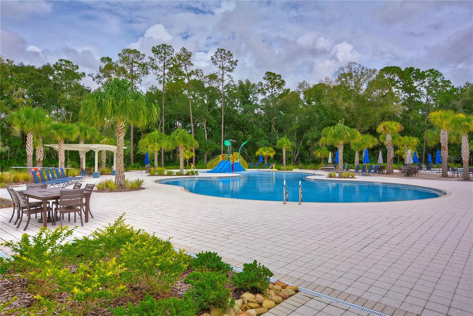 Resort-style pool available for residents.
