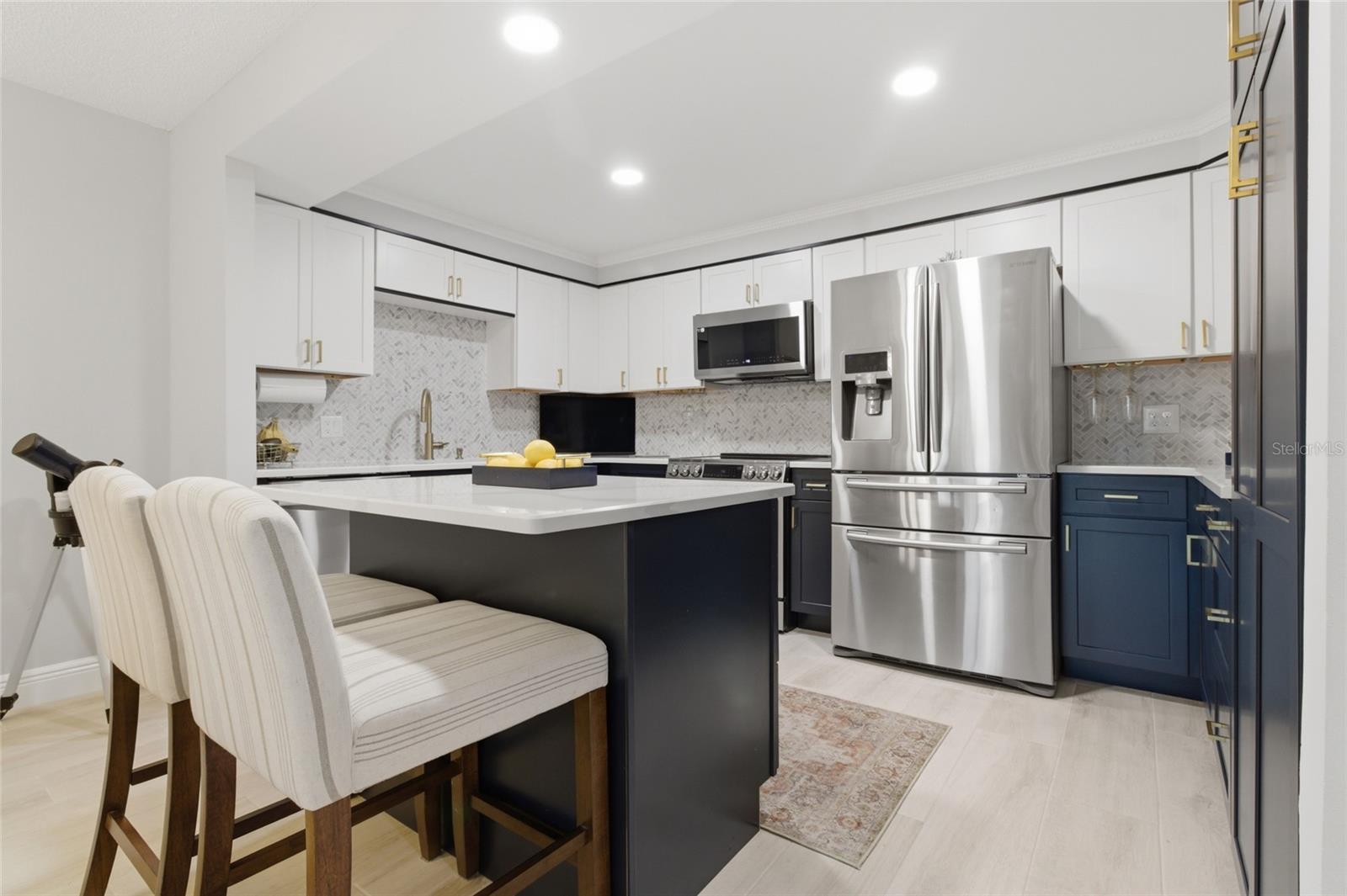 Stunning Kitchen with Seating at Island