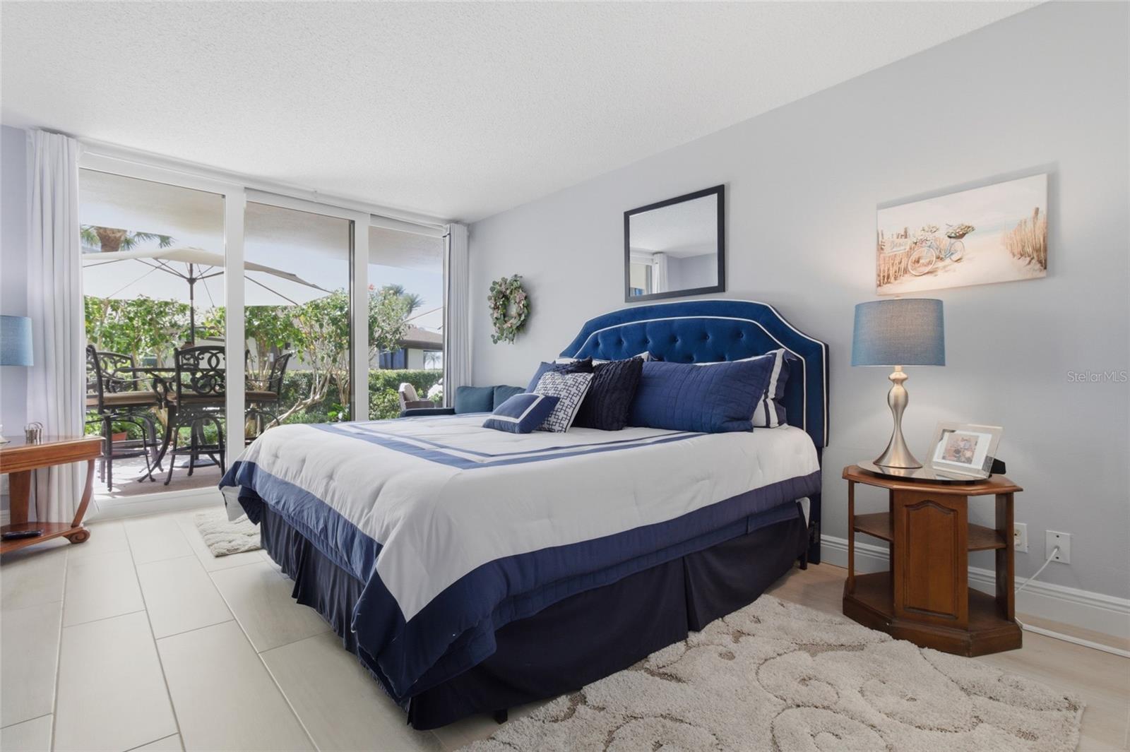 Bedroom 2 out to Patio