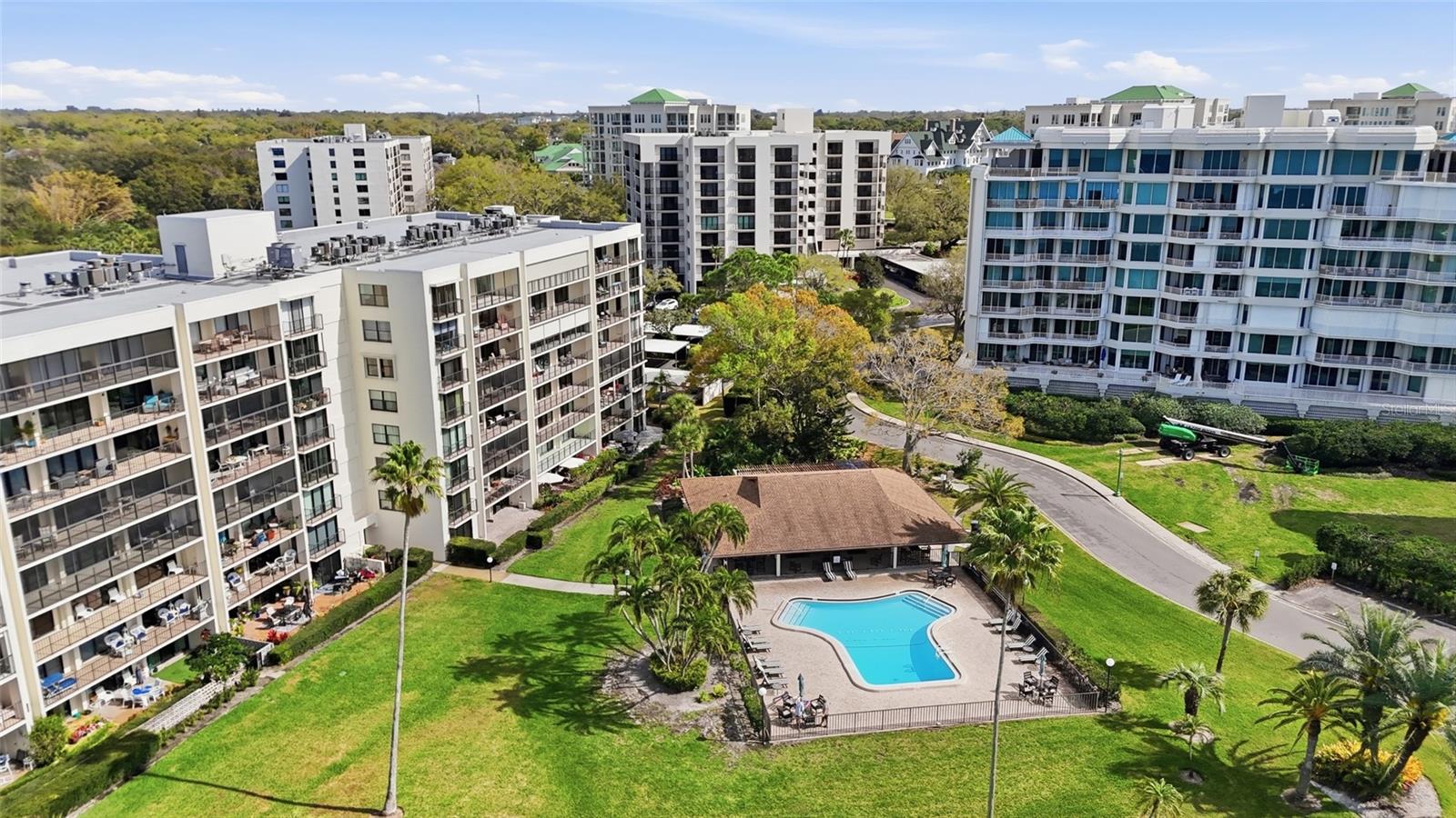 Arial Back of Bulding