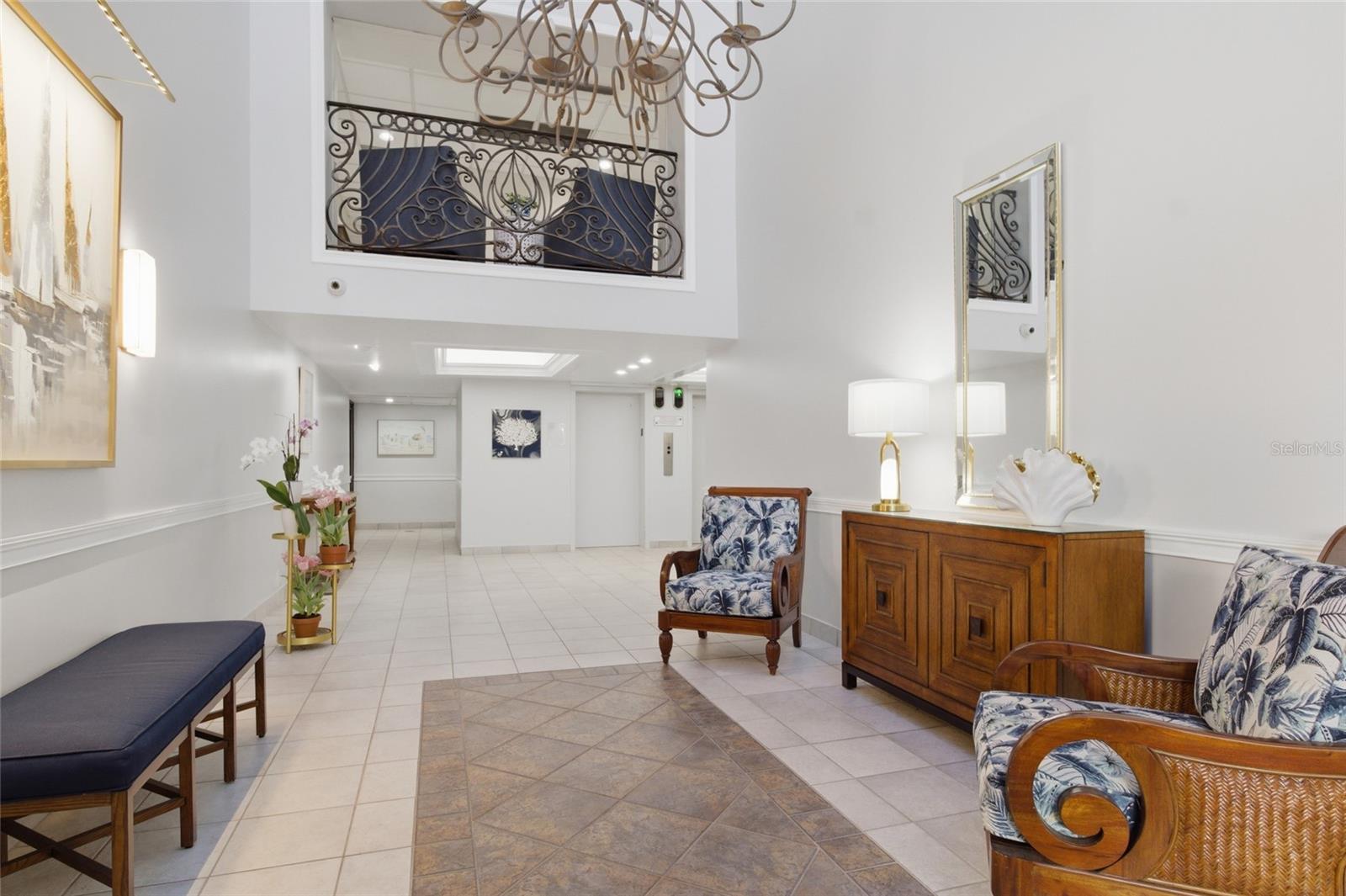 Stunning Entrance to 100 Oakmont Building