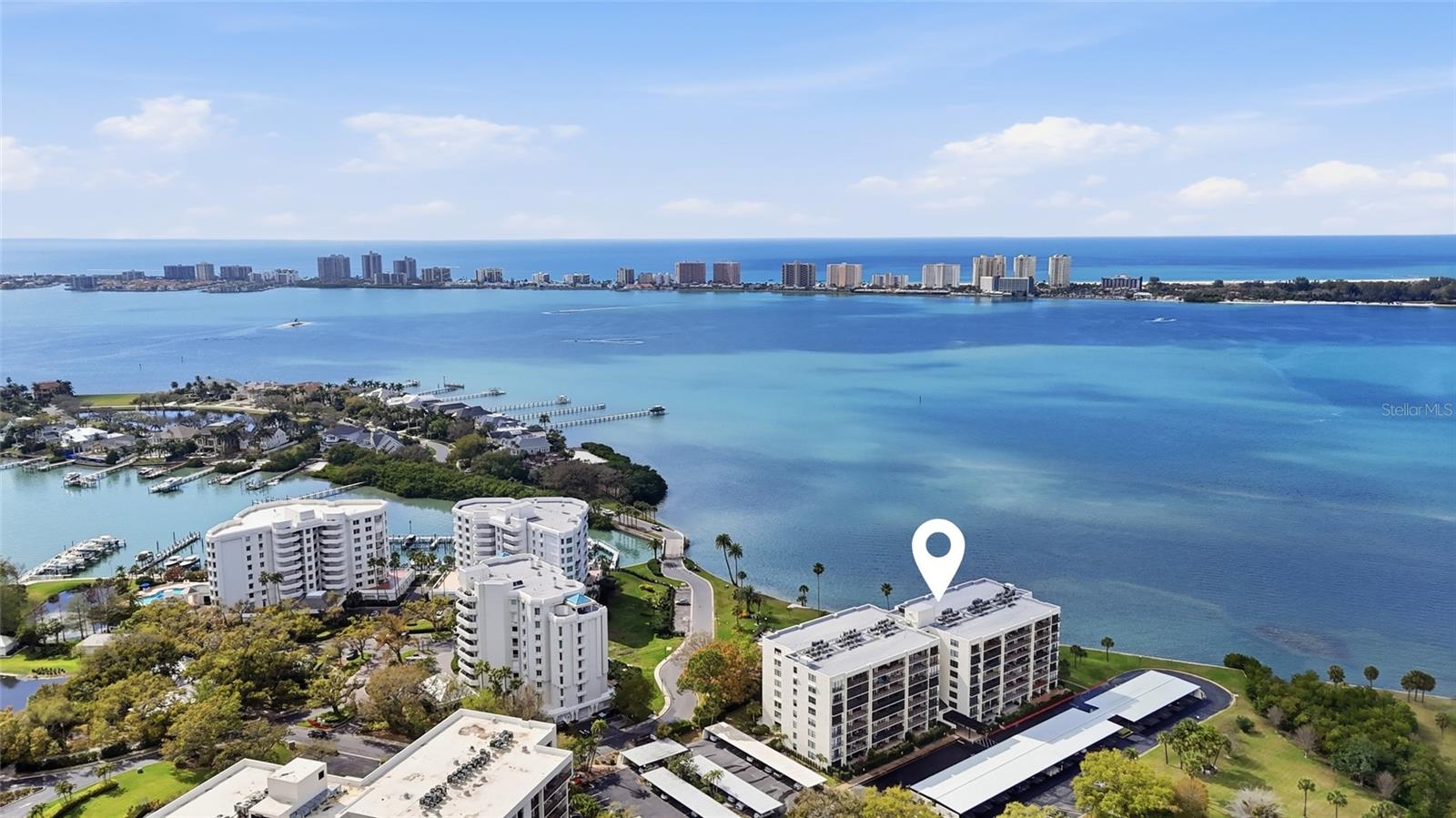 Arial with Sunset views over the Intracoastal and Gulf