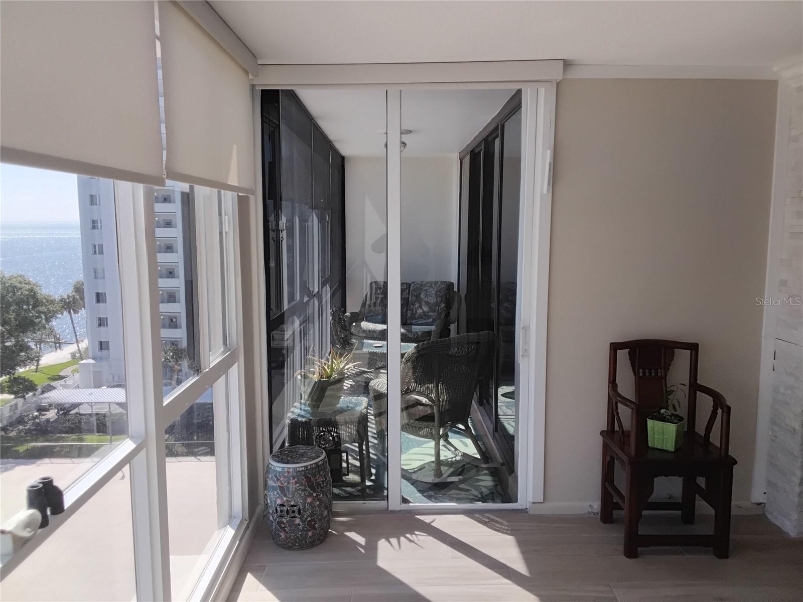 Primary BR  balcony access from Living Rm