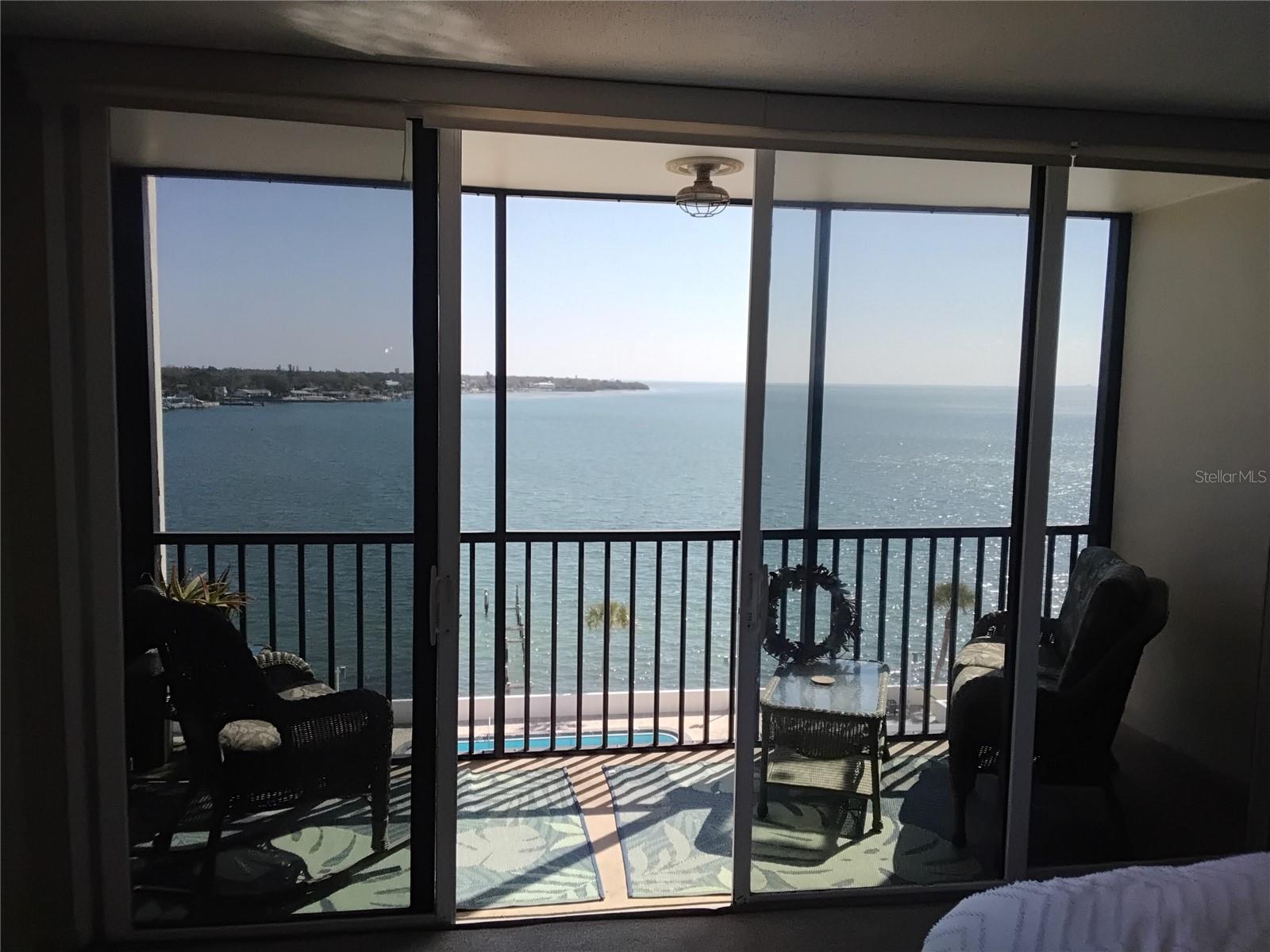 Screened  balcony ( Primary Bedroom)