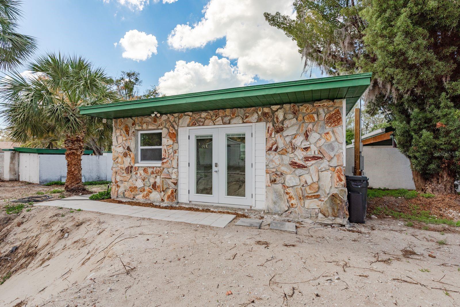 Exterior of the Cabana