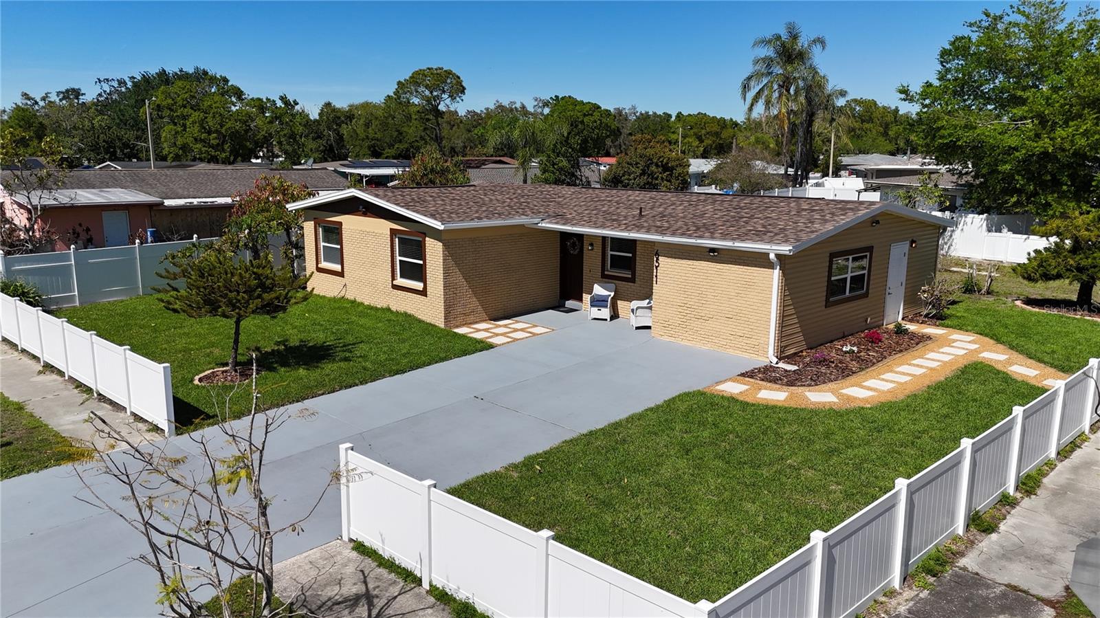 Exterior aerial view