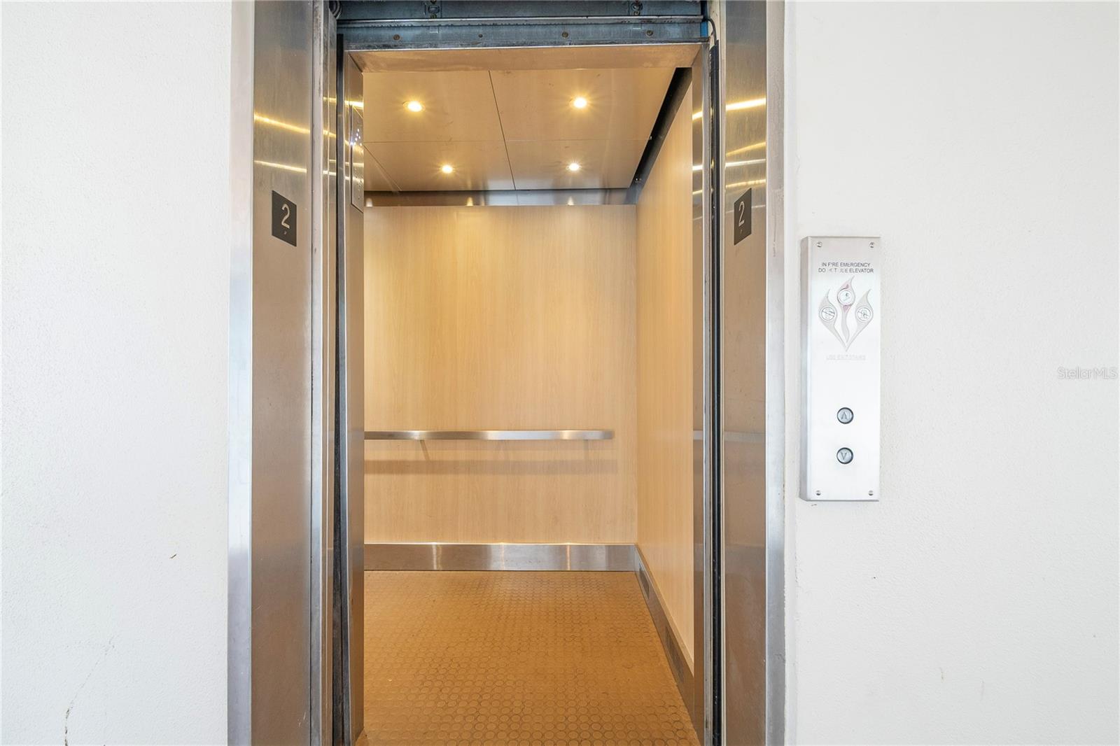 Building with elevator