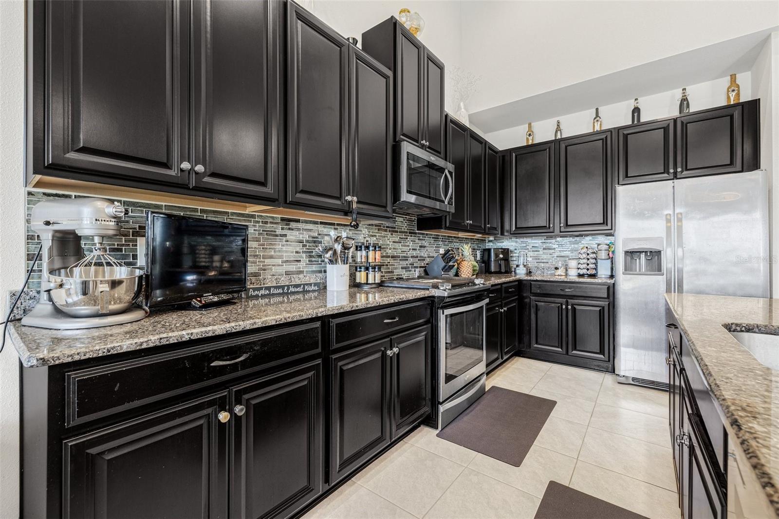 Ample Counter Space and Cabinets