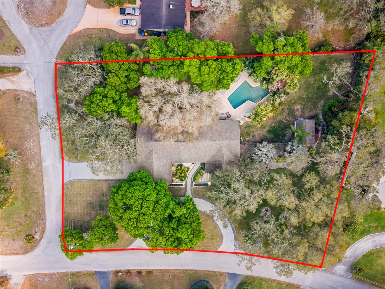 Located on .88 of an acre. Non-Flood Zone