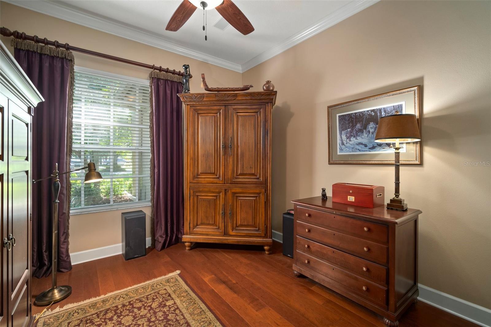 Office downstairs next to primary bedroom