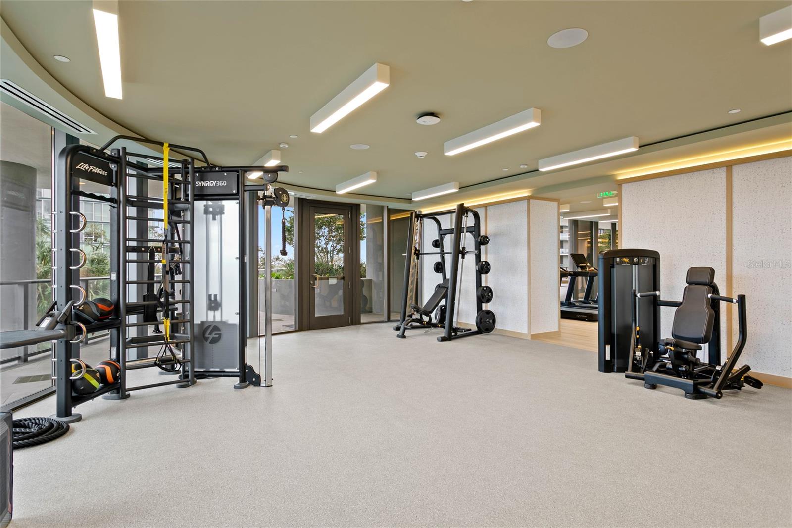 State-of-the-art gym and fitness studio