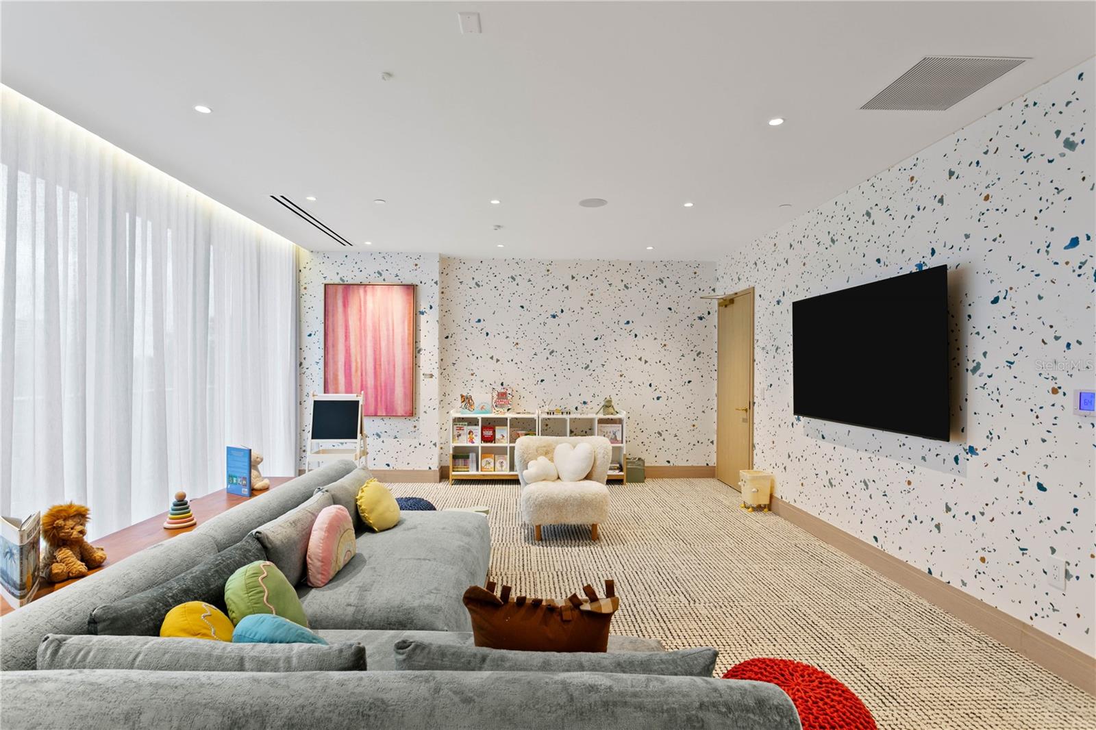 Designated children’s playroom