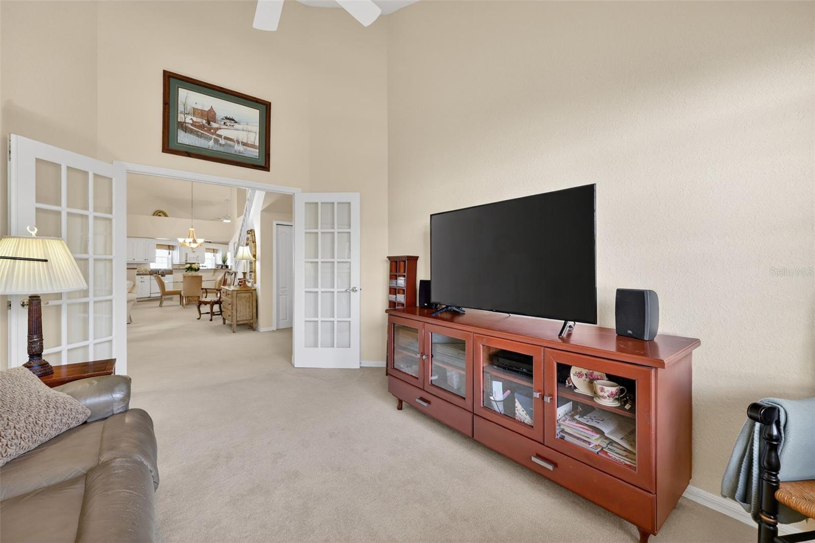 Flex/Bonus Room with Double Doors