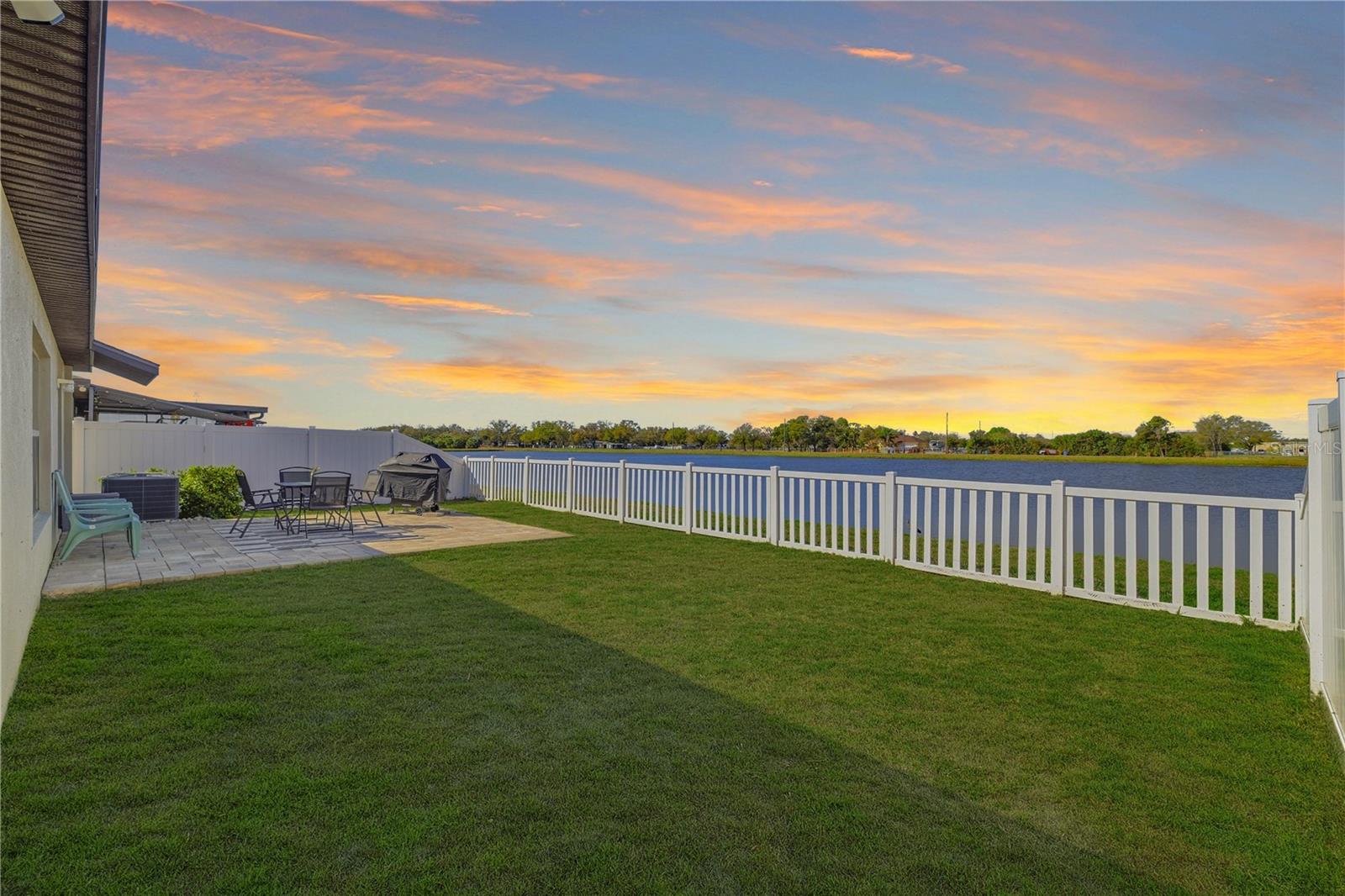 Amazing Sunset Views from your backyard overlooking the pond