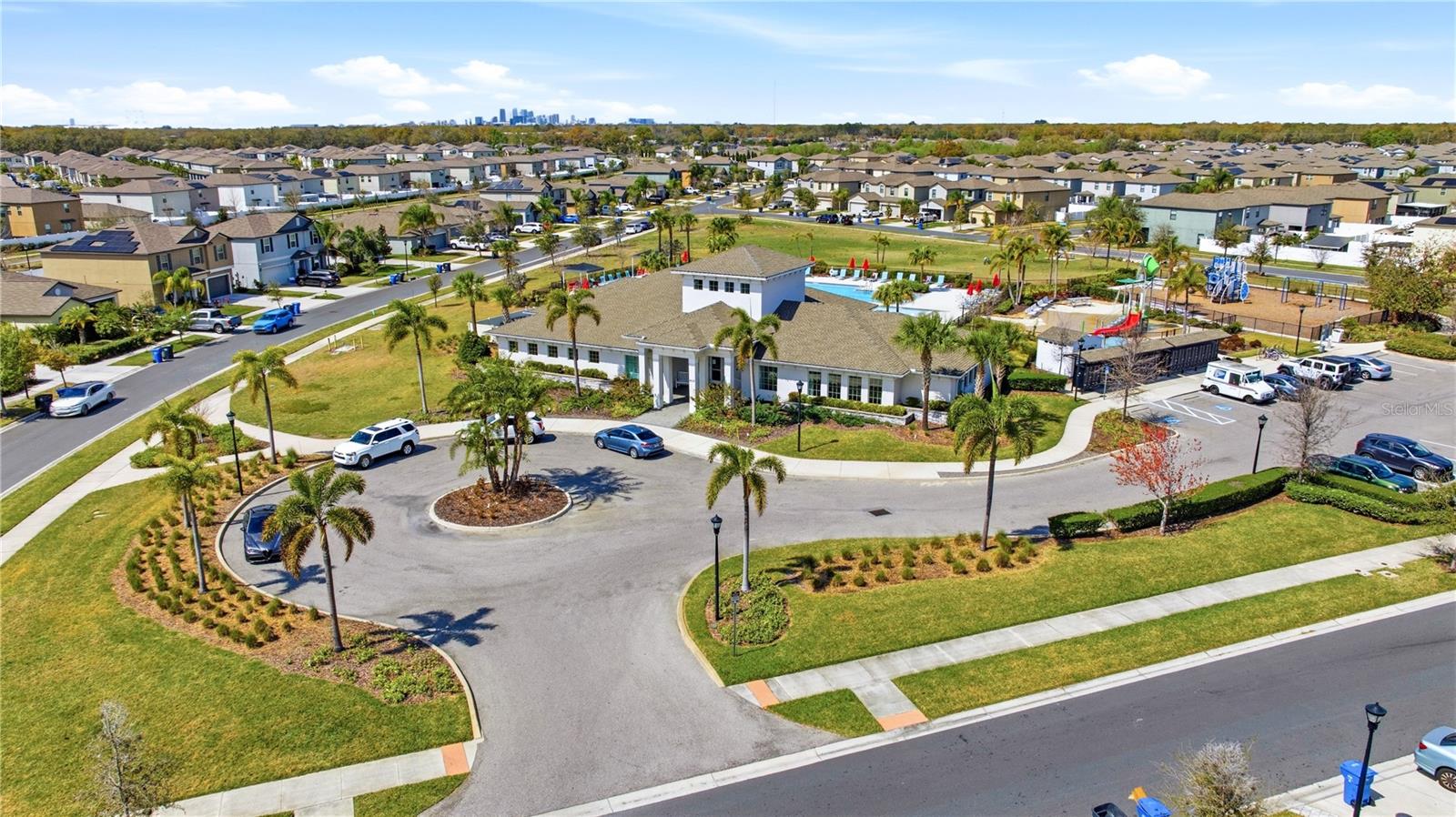 Amazing Community Clubhouse with Fitness Center, Playground, and Gorgeous, Sparkling Pool