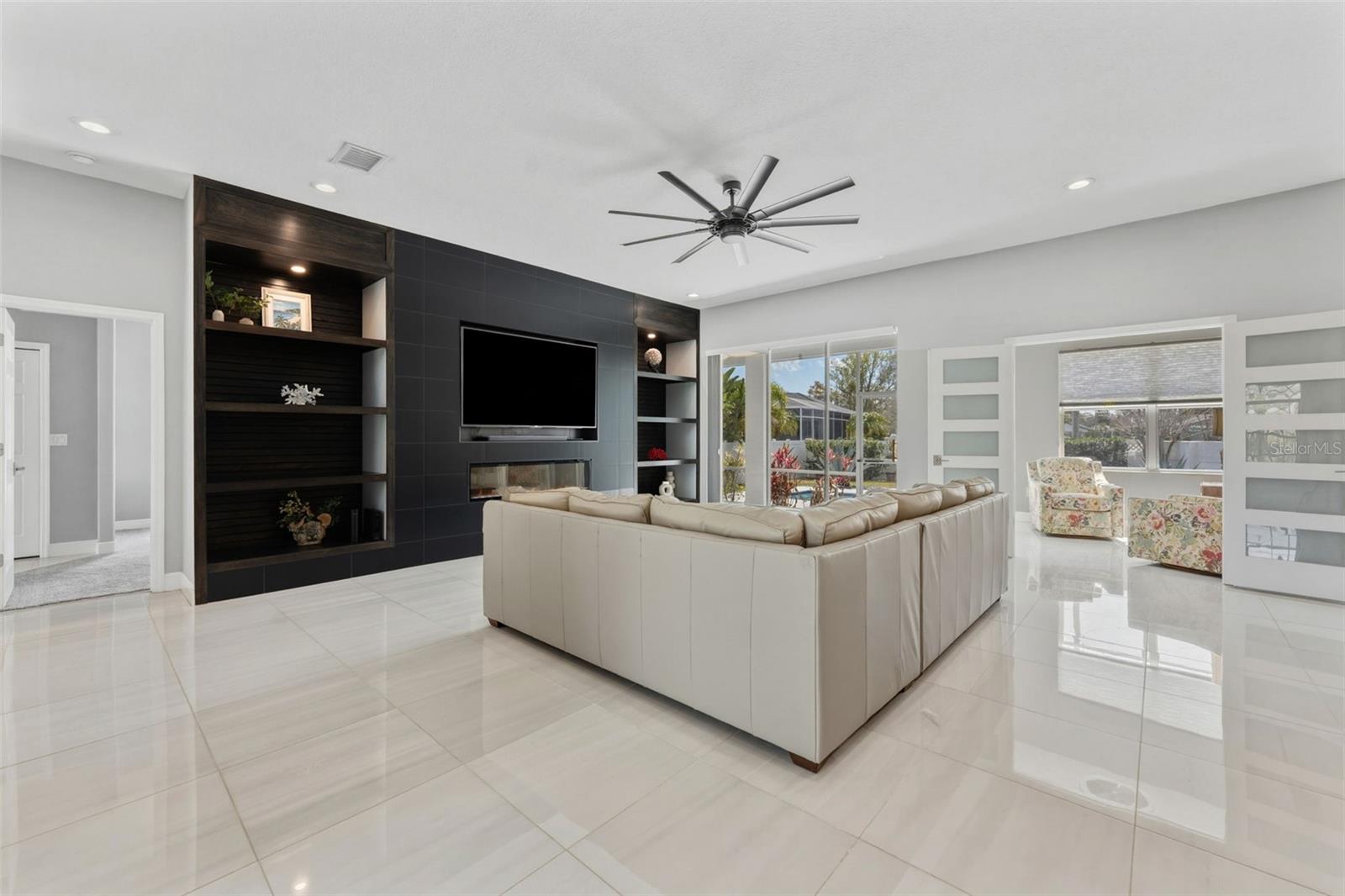 Bright Living Area with Modern Finishes