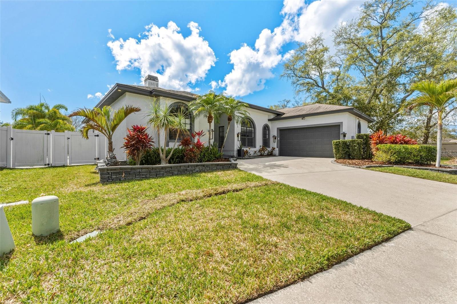 Spacious Corner Lot with lush landscaping