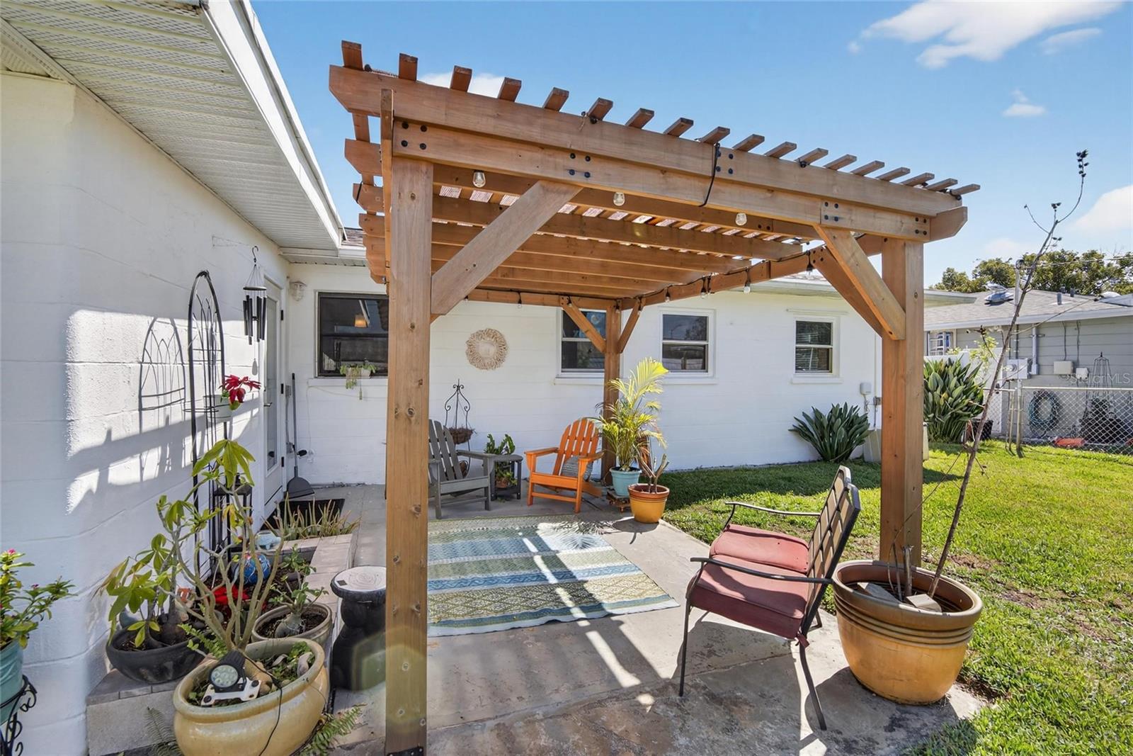Backyard Pergola