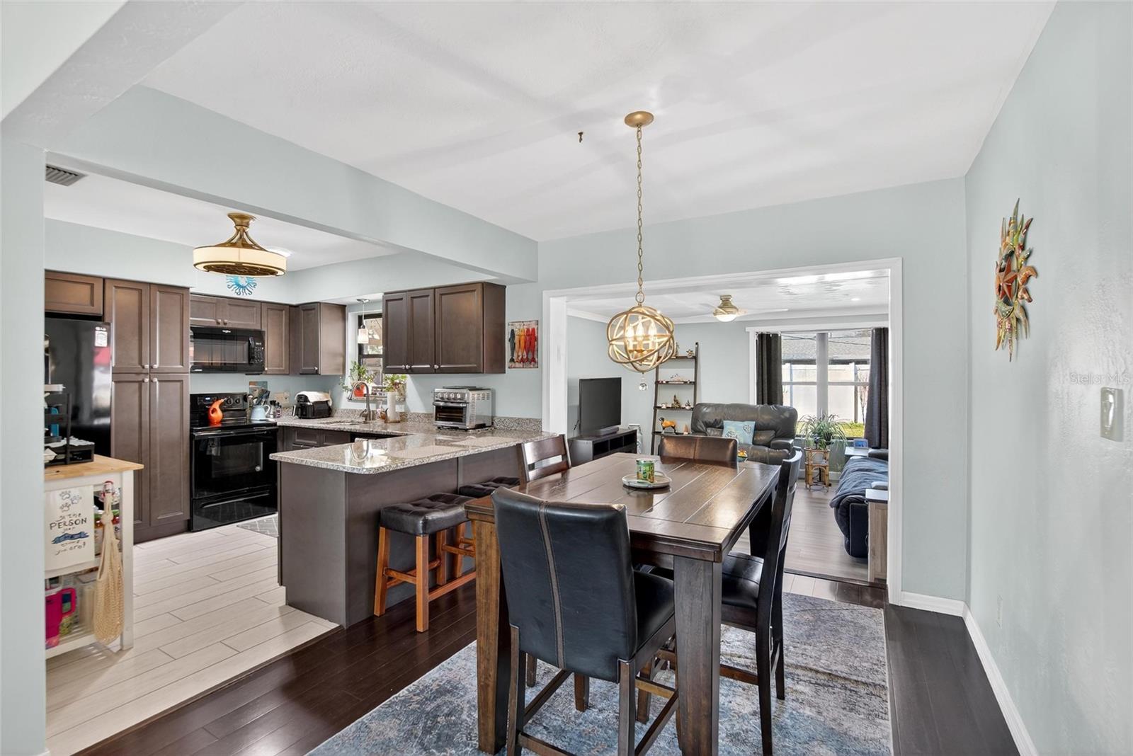 Dining Room and Kitchen