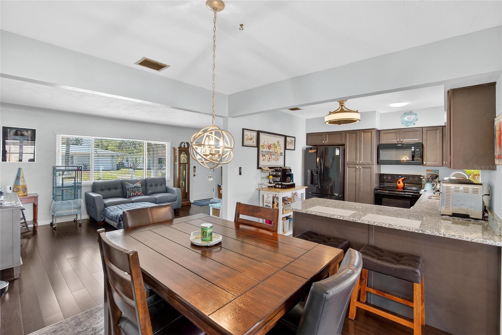Dining Room and Kitchen