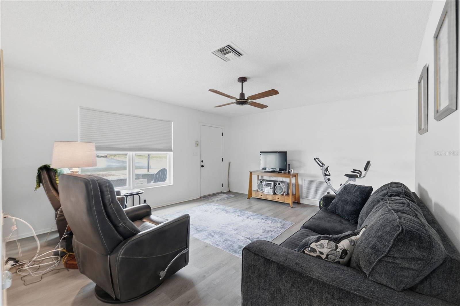 Living room from bedroom entrance