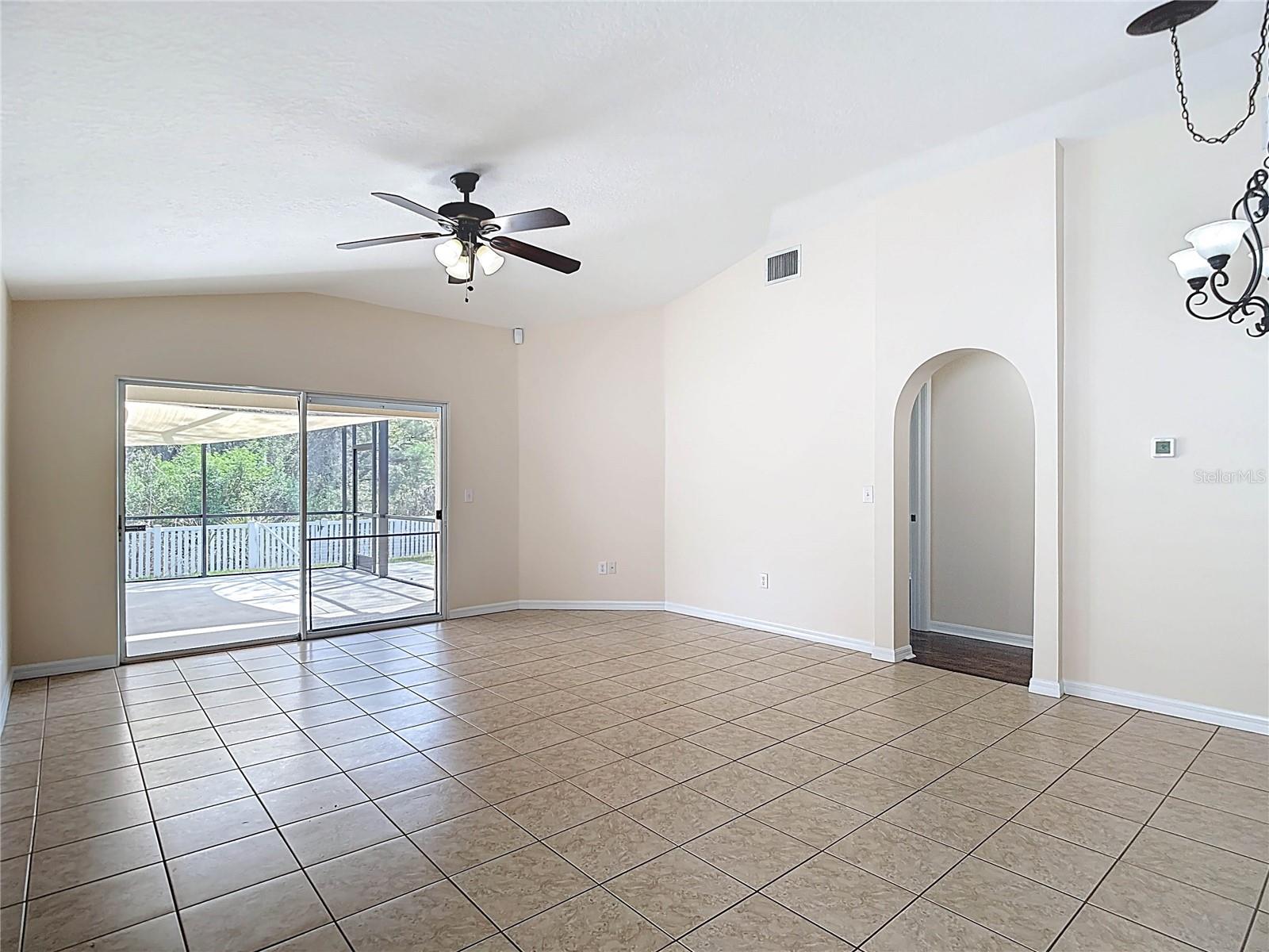 View from front door