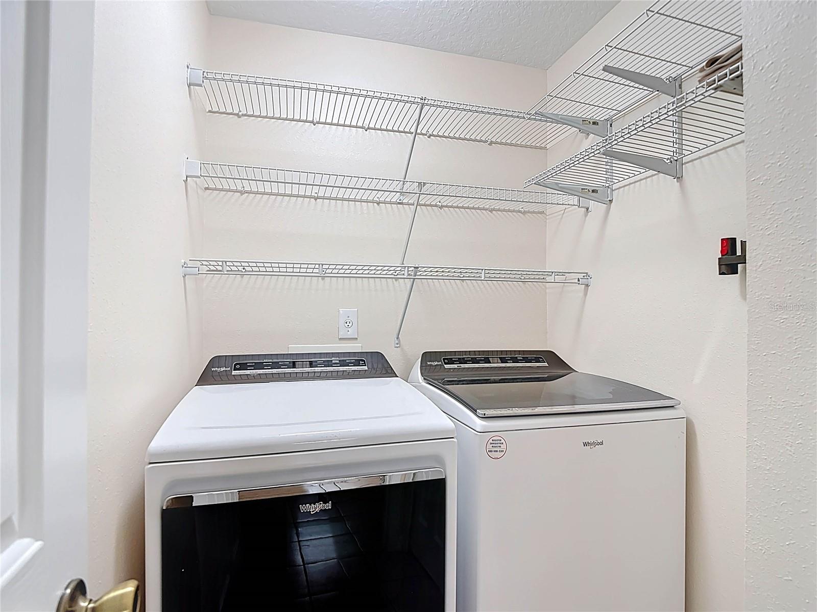 Inside washer & dryer