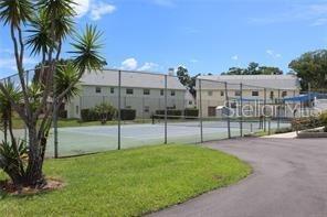 Community tennis courts