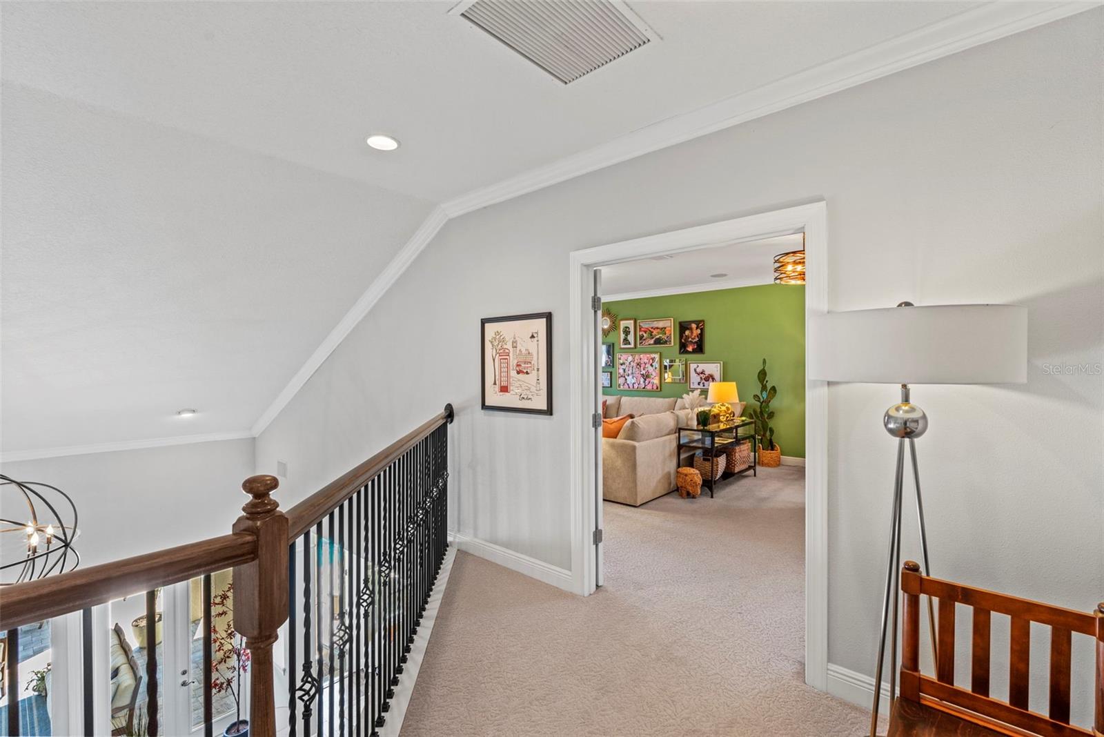 Hallway to bedroom 3 or Bonus Room