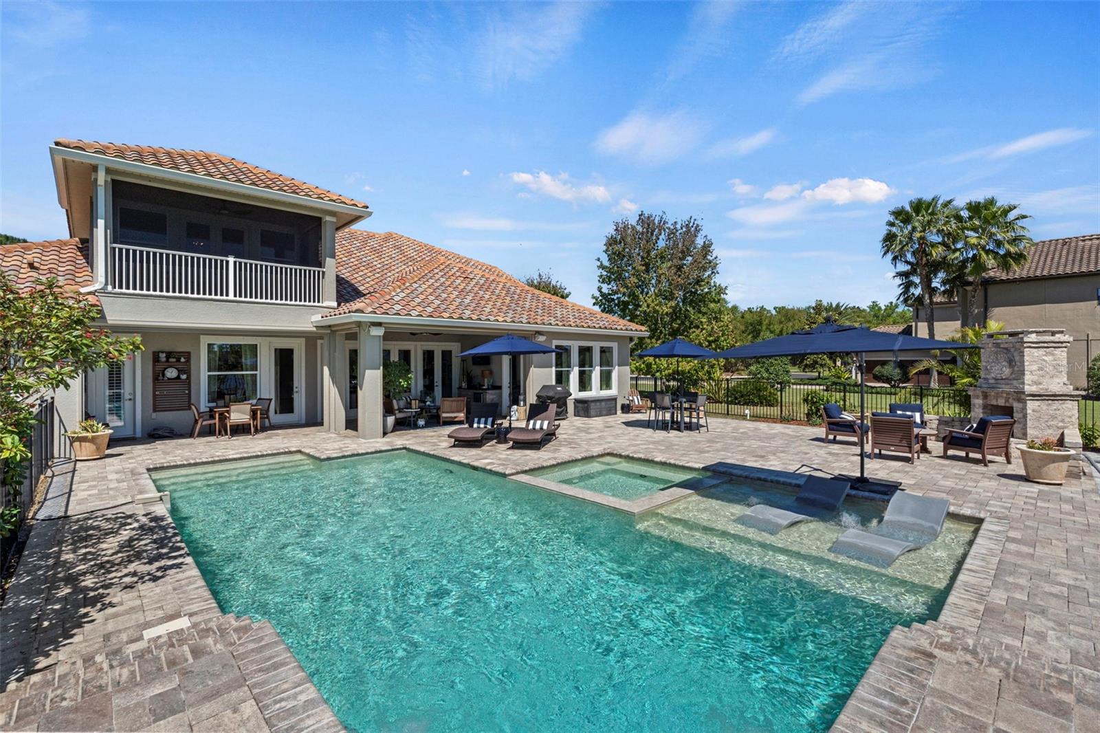 View of back on home