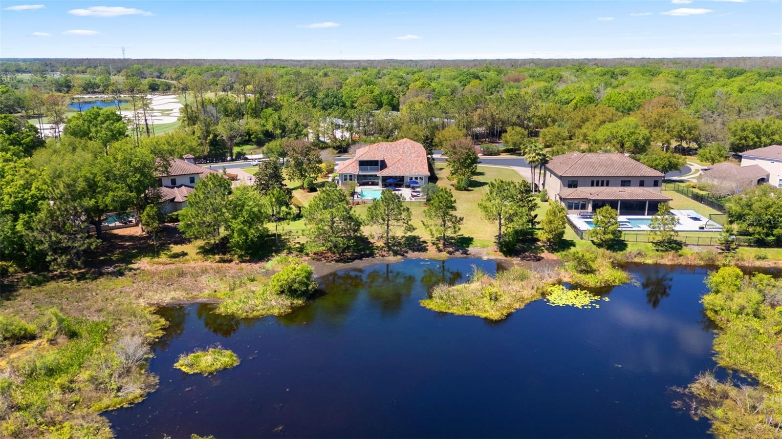Tranquil, private, pond lot.
