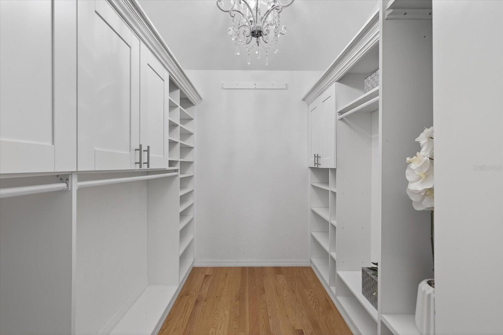 Primary Walk In Closet