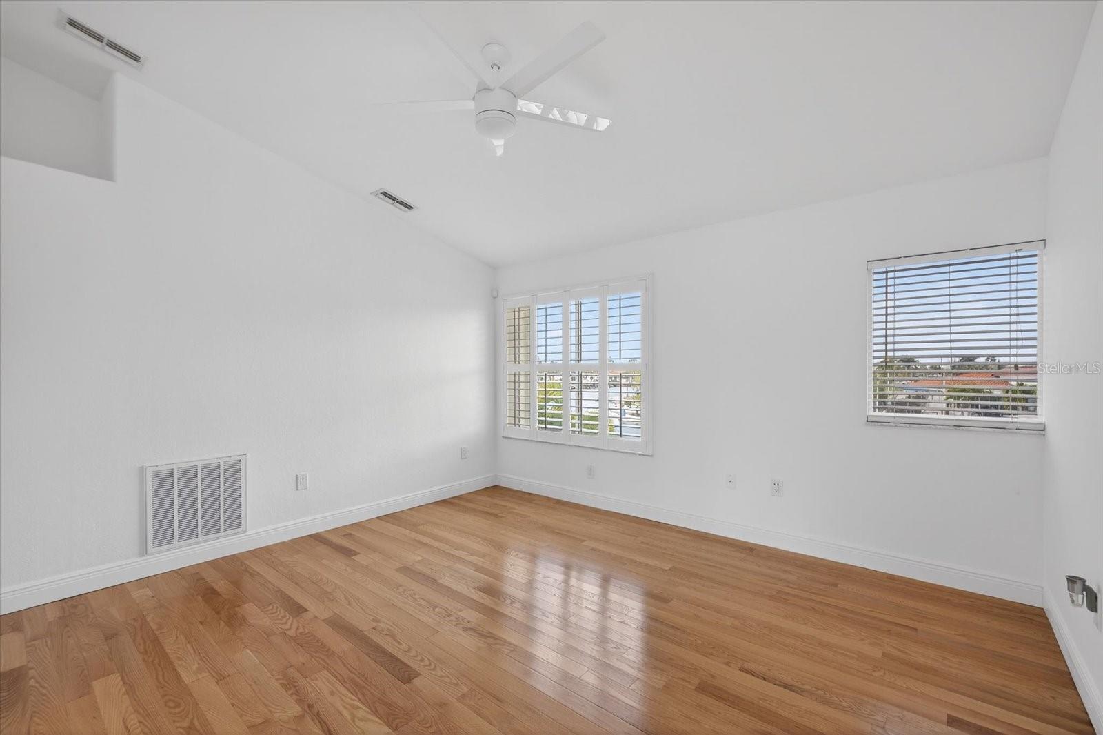 Bedroom 2 with water views-can also  be an office.
