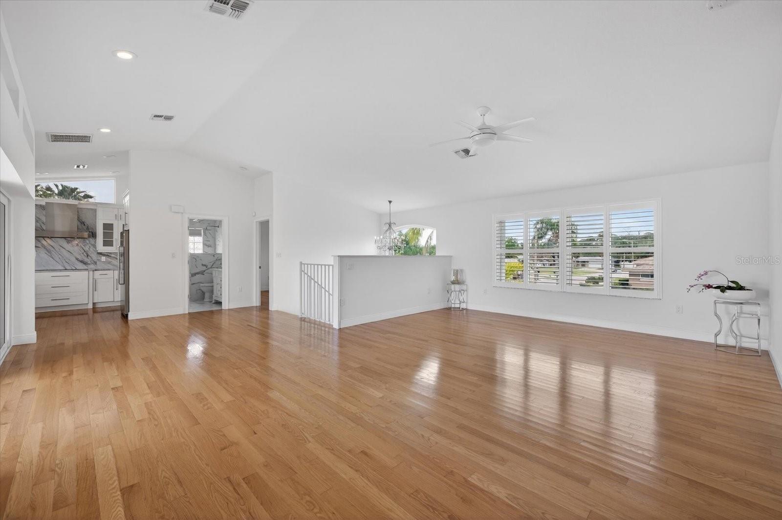 Great Room looking toward guest bed/bathroom and bedroom
