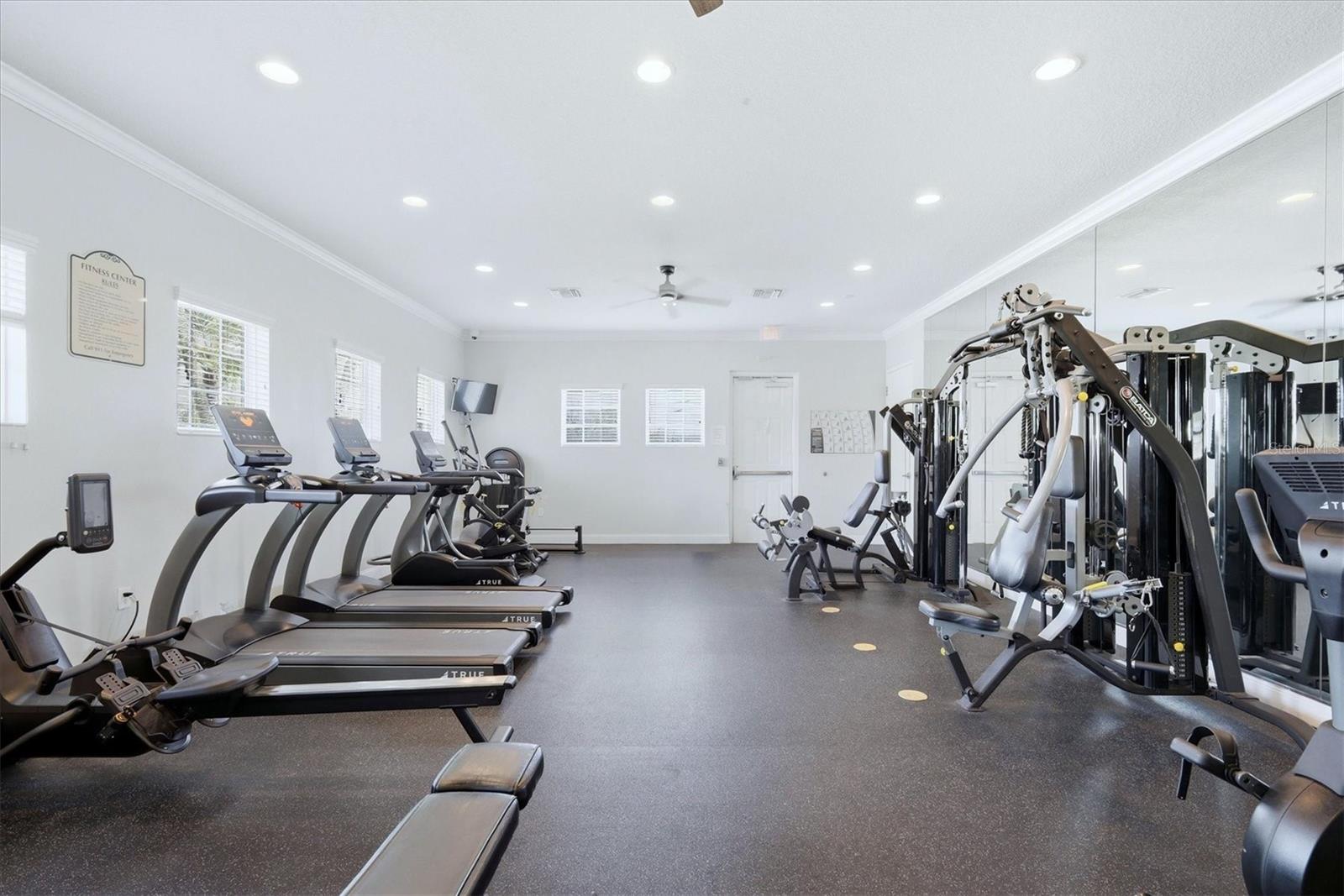 Fitness room