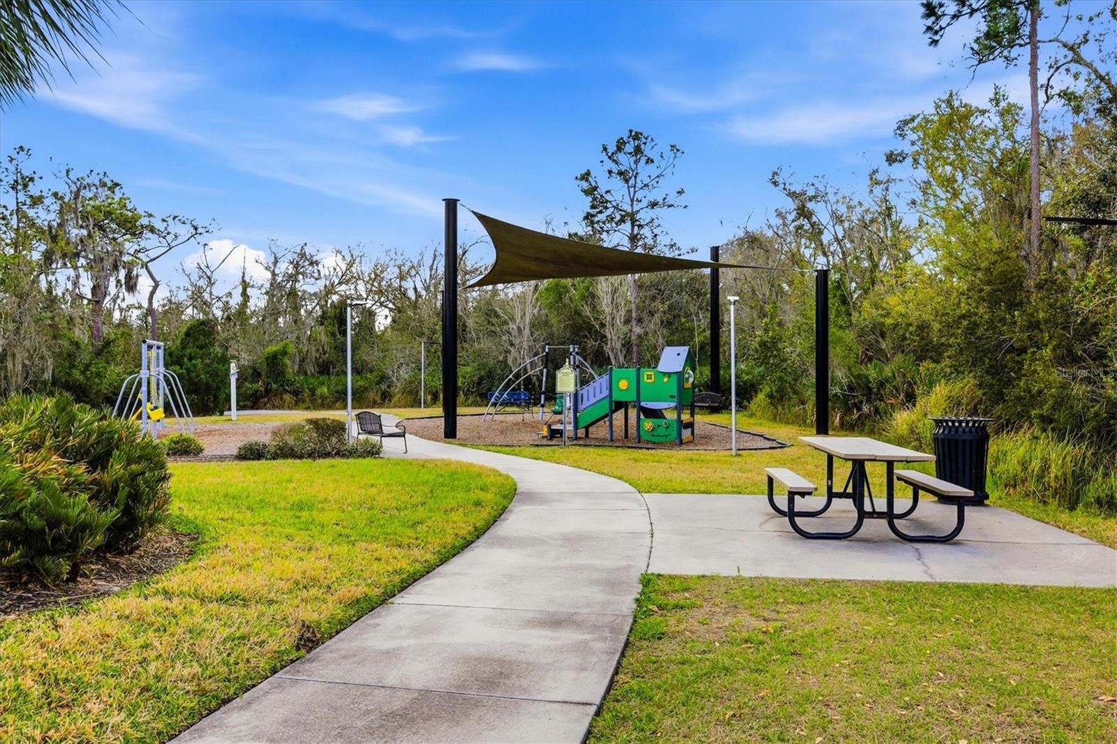 Trails & a playground