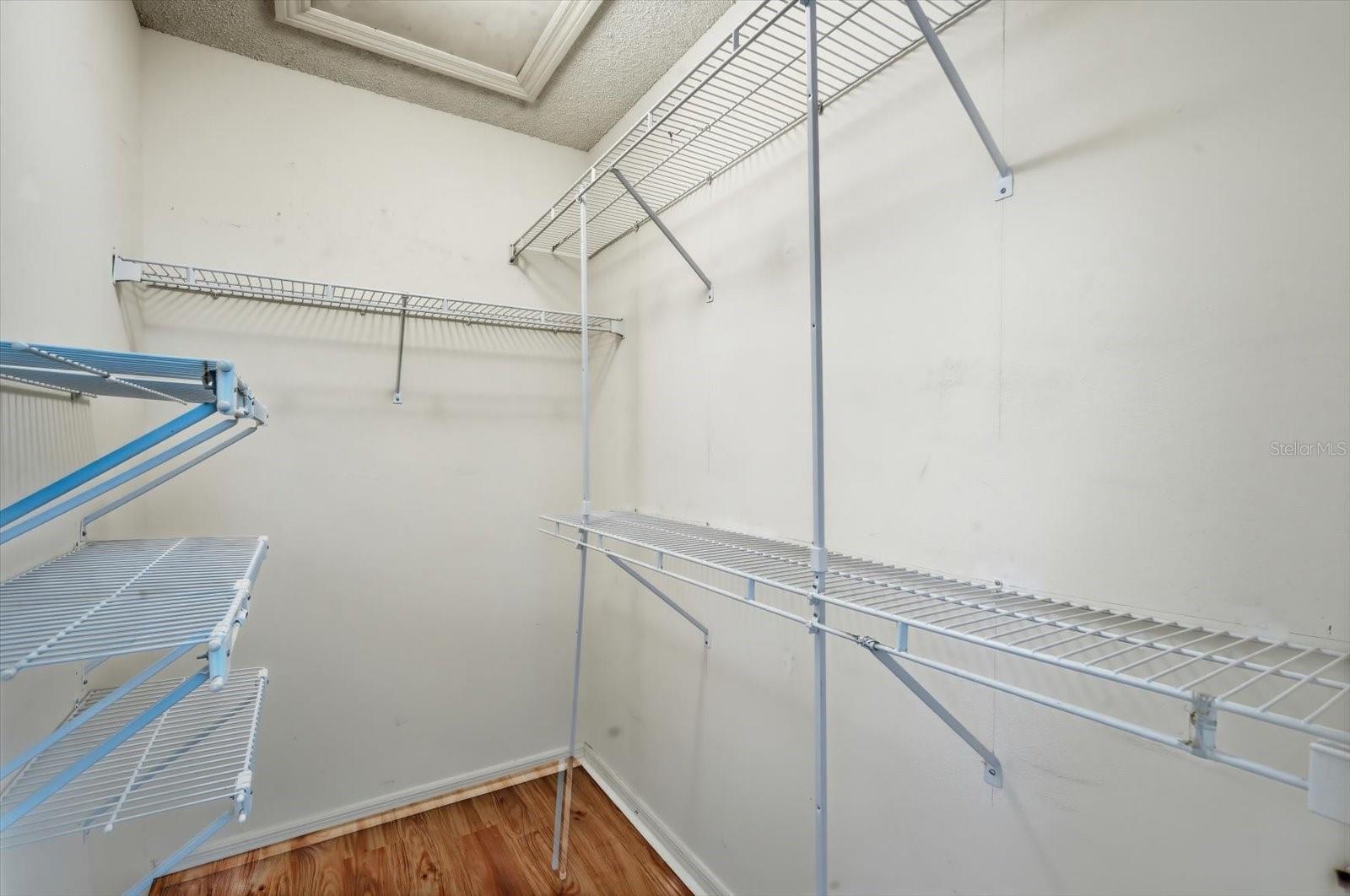 Primary bedroom closet