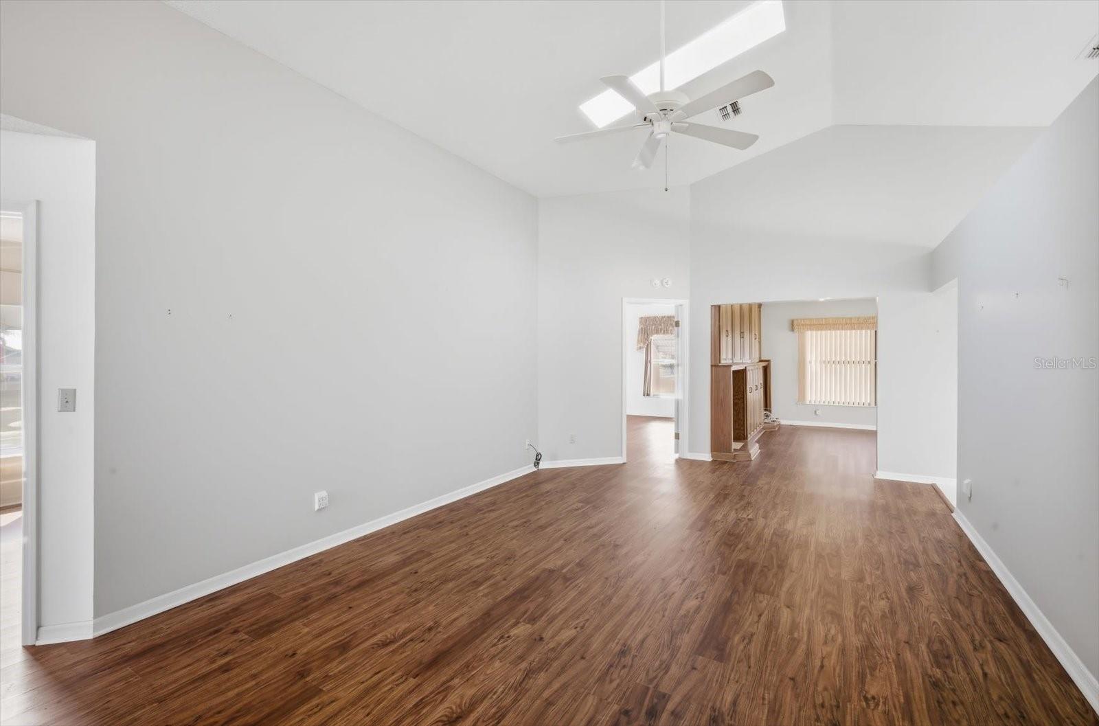 Entry into living room