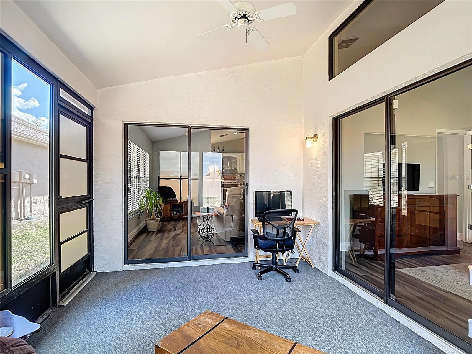 Porch off of Primary and Living Room