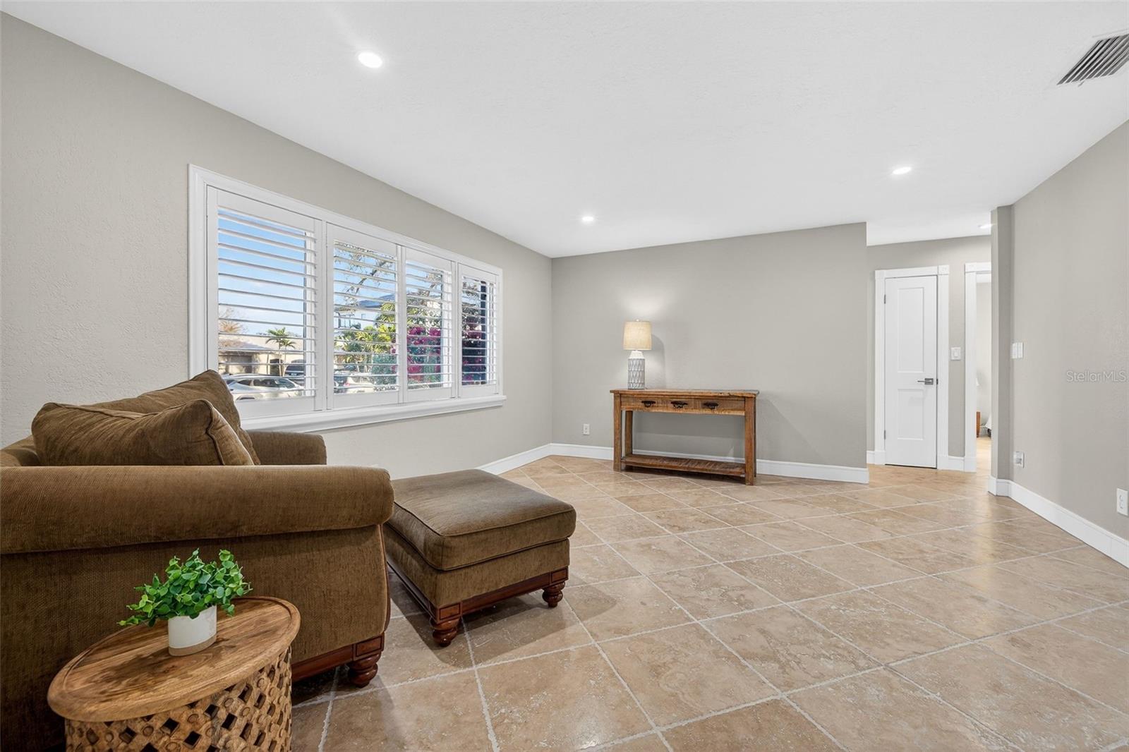 Formal living room area or formal dining room area.