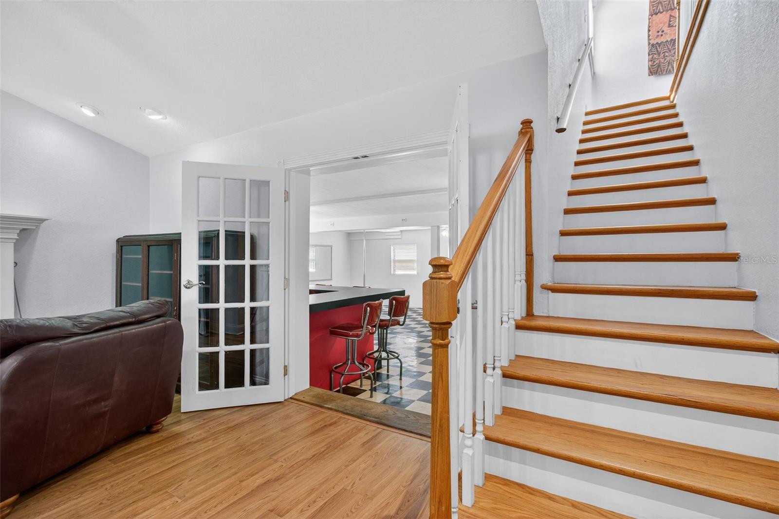 Stairs to bedrooms 2 and 3