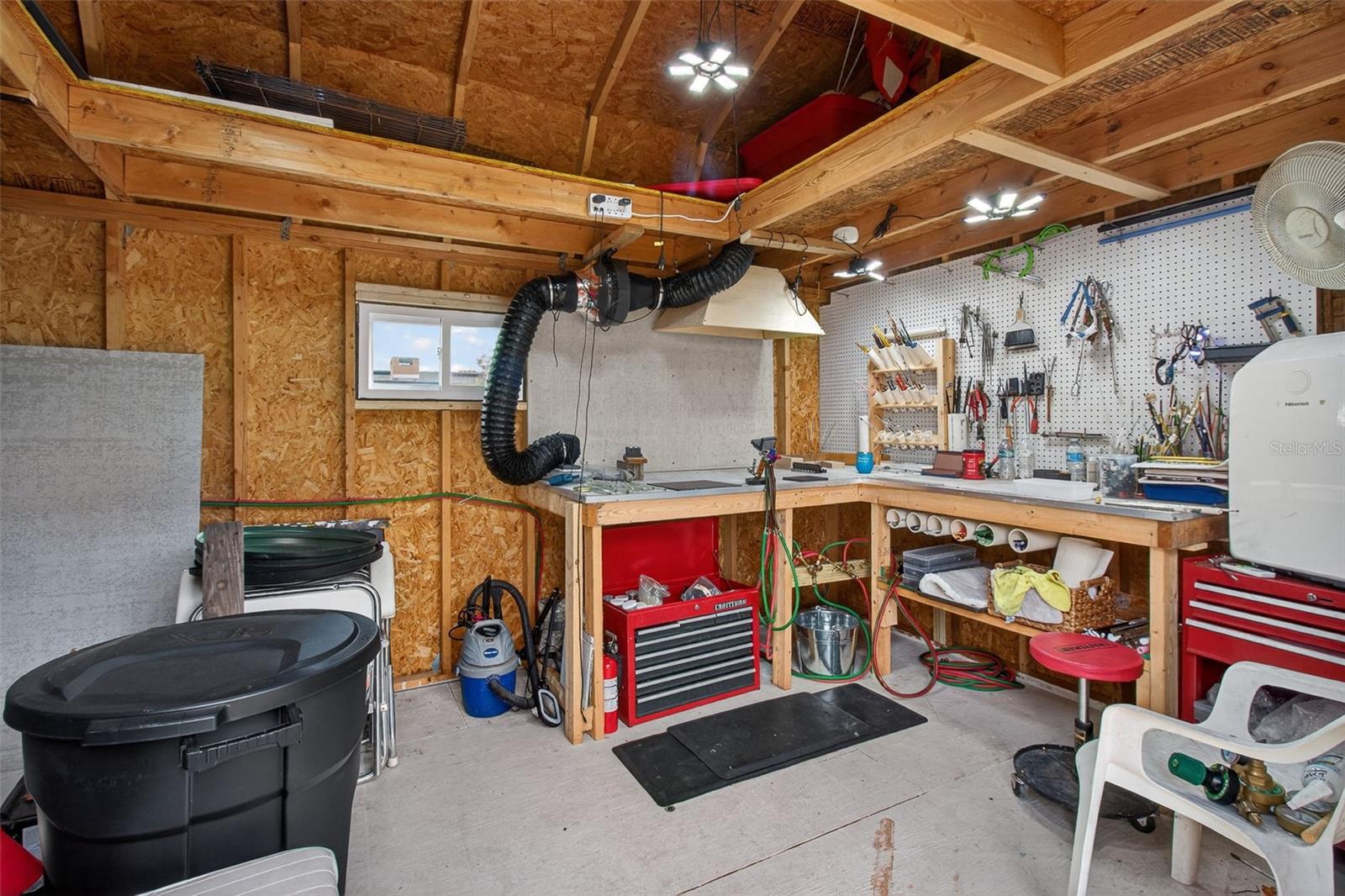 Outdoor Shed / Hobby Area