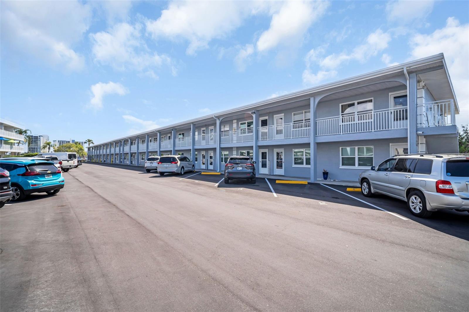 Enjoy urban living at its finest, with this secure building offering easy access to shopping and dining. Assigned parking spot #9 is just steps away.