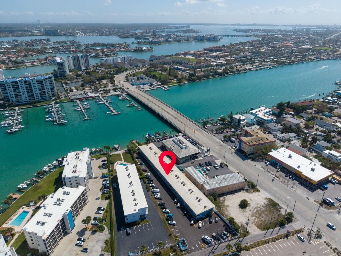 Convenient, year-round access: A clear look at the entry road to your new property.