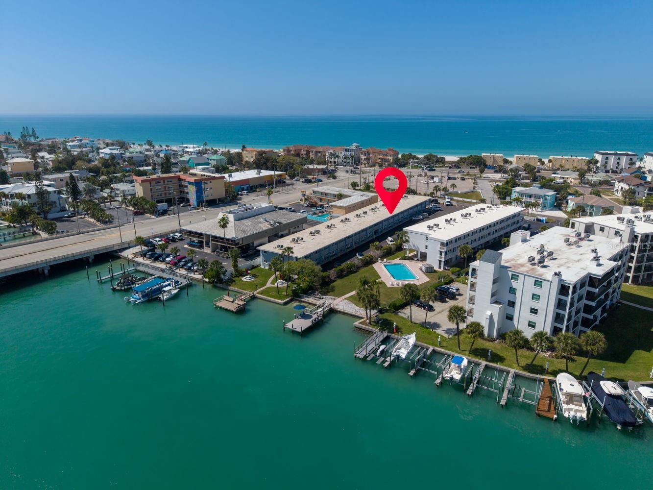 Aerial view of your private paradise.