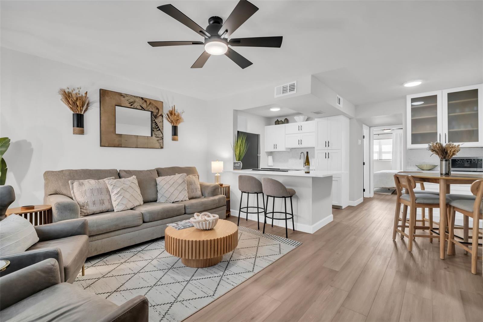 Open-concept living at its finest.