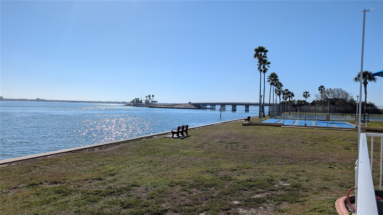 Gulf side Clubhouse, Pool, Tennis, Pickleball, Bocce and Shuffleboard courts as well as a great Horseshoe pit!